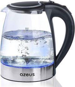 1.8L Electric Kettle CX-817 - Fast Boil, Auto Shut-Off, Boil-Dry Protection, 360° Swivel Base - Stainless Steel Water Boiler for Tea, Coffee