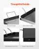 VEVOR Carbon Steel Griddle, 32x14 inch Universal Flat Top Rectangular Plate, Gas Grill Griddle for BBQ Grill, Teppanyaki