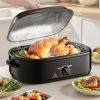 Adjustable Temperature Turkey Oven with Self-Basting Lid