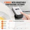 VEVOR Electric Warming Tray, Food Warming Mat for Buffet, Rollable & Portable Silicone Food Warmer with 4 Adjustable Temperature Settings