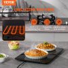 VEVOR Electric Warming Tray, 16.5" x 11" Portable Tempered Glass Heating Tray with Temperature Range (65-90 Celsius), Perfect for Dinner, Catering