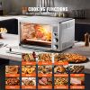 13-IN-1 Air Fryer Toaster Oven, 28L/29.6Qt Convection Oven, 1800W 2-Tier Toaster Ovens Countertop Combo with Wire Racks, Pizza Pan, Gloves