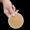Colorful Daffodils Large Sandstone Coasters Pack of 4 Absorbent Round Coasters Decor Gifts for Men or Women, 4 in, Multicolor