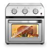 Family Size Air Fryer Toaster Oven Combo, 13QT, 360° Hot Air Circulation for Healthy Oil-Free Cooking, Multifunctional Convection Contertop Oven