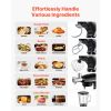3-in-1 Multifunctional Stand Mixer, 6QT Stainless Steel Bowl, 660W 6+P Speeds Tilt-head Food Mixer with Dough Hook, Wire Whip, Flat Beater