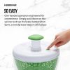 Professional Small Salad Spinner with Hand Pump Mechanism